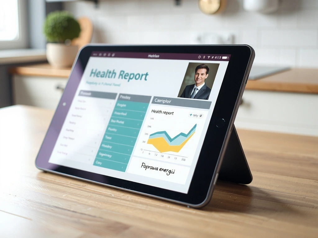 Fragment raportu zdrowotnego